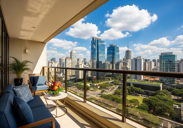 Vista da Varanda de um quarto